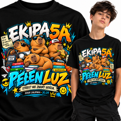 KOSZULKA DZIEŃ CHŁOPAKA ekipa kapibary